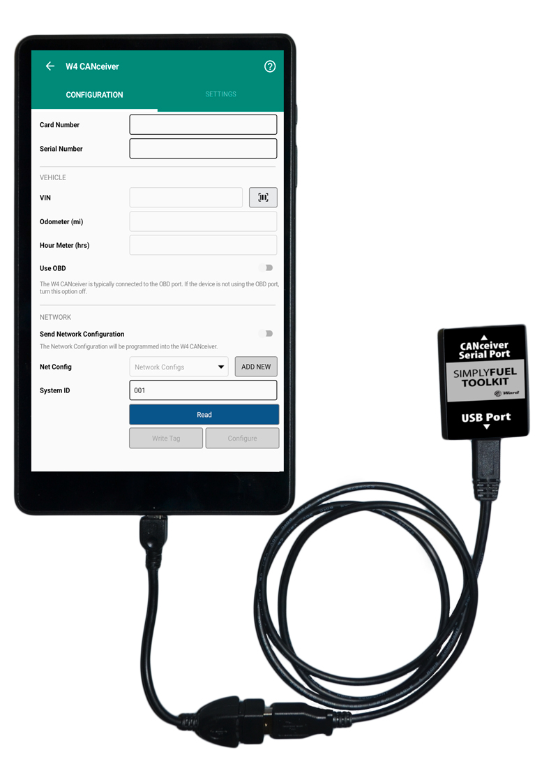 autmated fuel access programming app