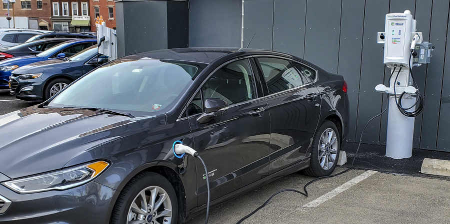 Installed Simplyfuel Solution ev-charger